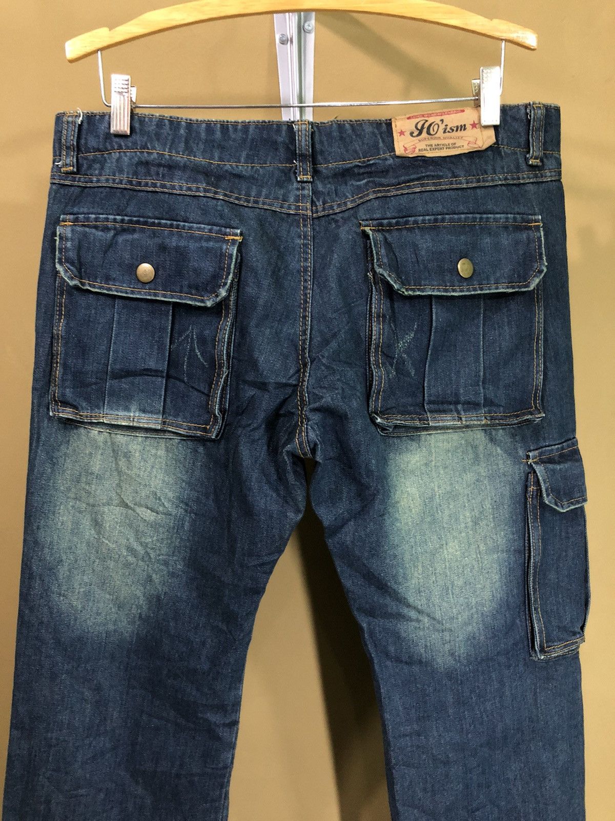 Japanese Brand × Vintage Vintage Go’ism Multi Pocket Denim Jeans Size US 36 / EU 52 - 6 Thumbnail