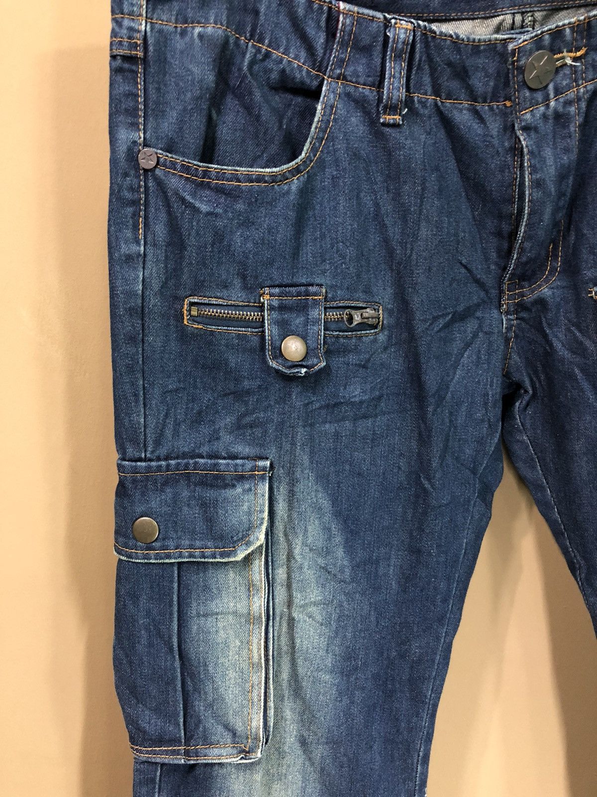 Japanese Brand × Vintage Vintage Go’ism Multi Pocket Denim Jeans Size US 36 / EU 52 - 5 Thumbnail