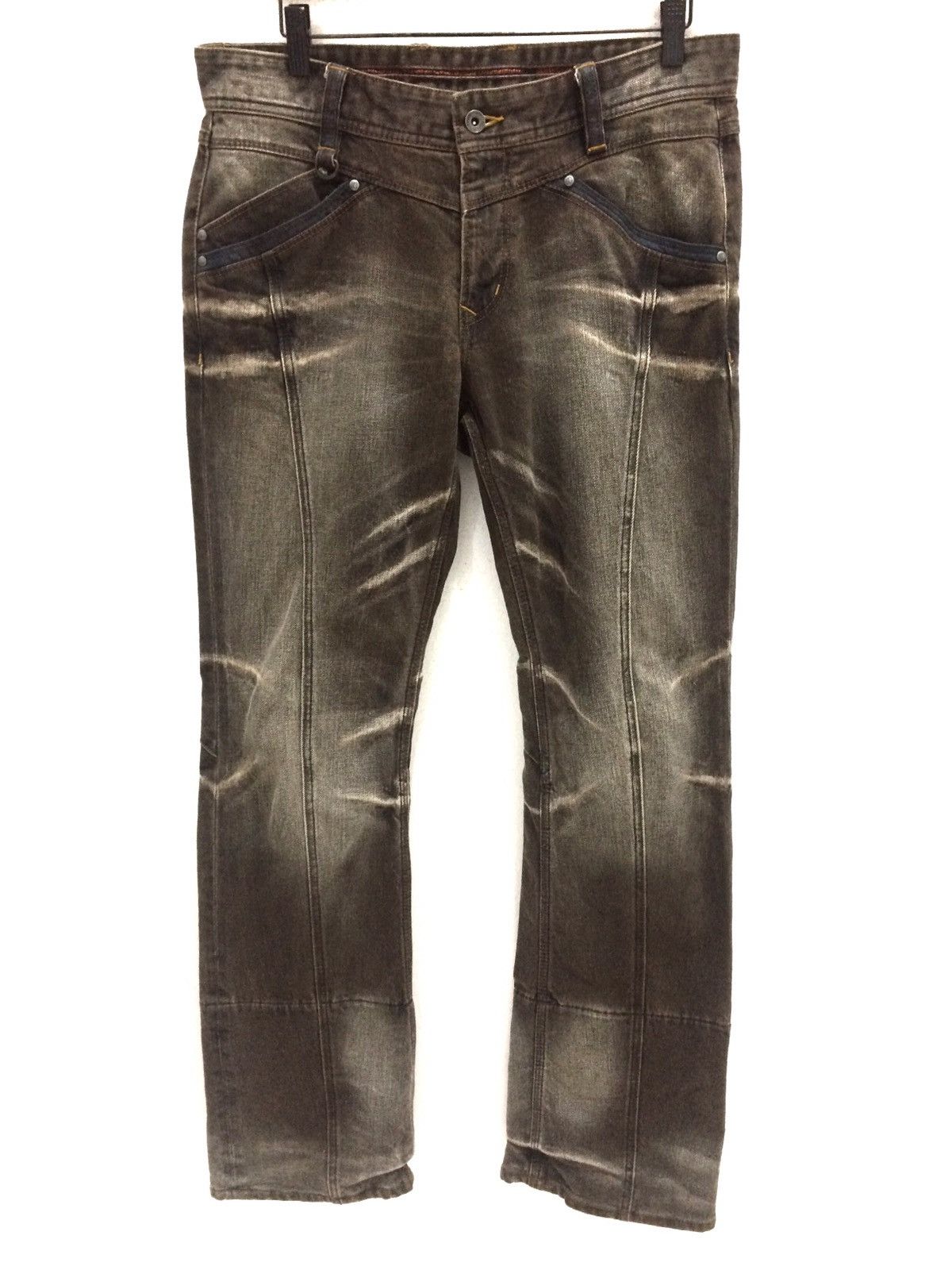 image of Seditionaries Nicole Club For Men Bondage Denim Pant (Size 33)