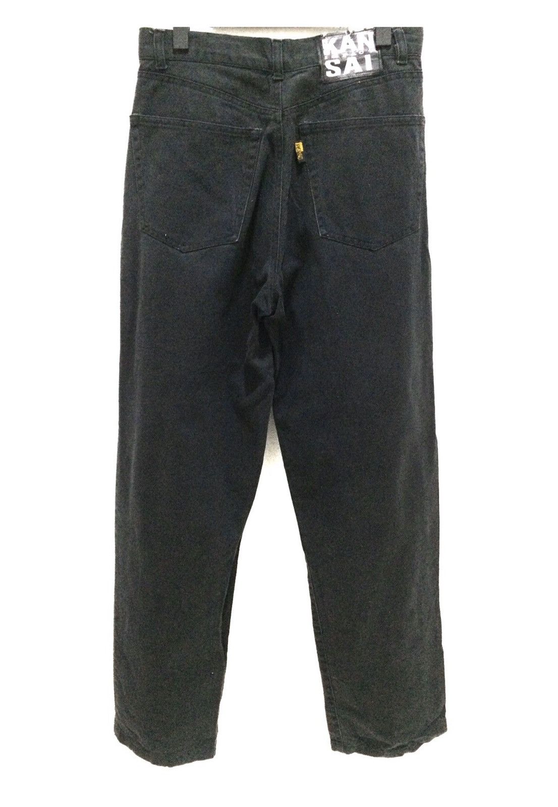 Kansai Yamamoto KANSAI Yamamoto impact Embroidery Dragon Black Denim Pant Size US 29 - 5 Thumbnail