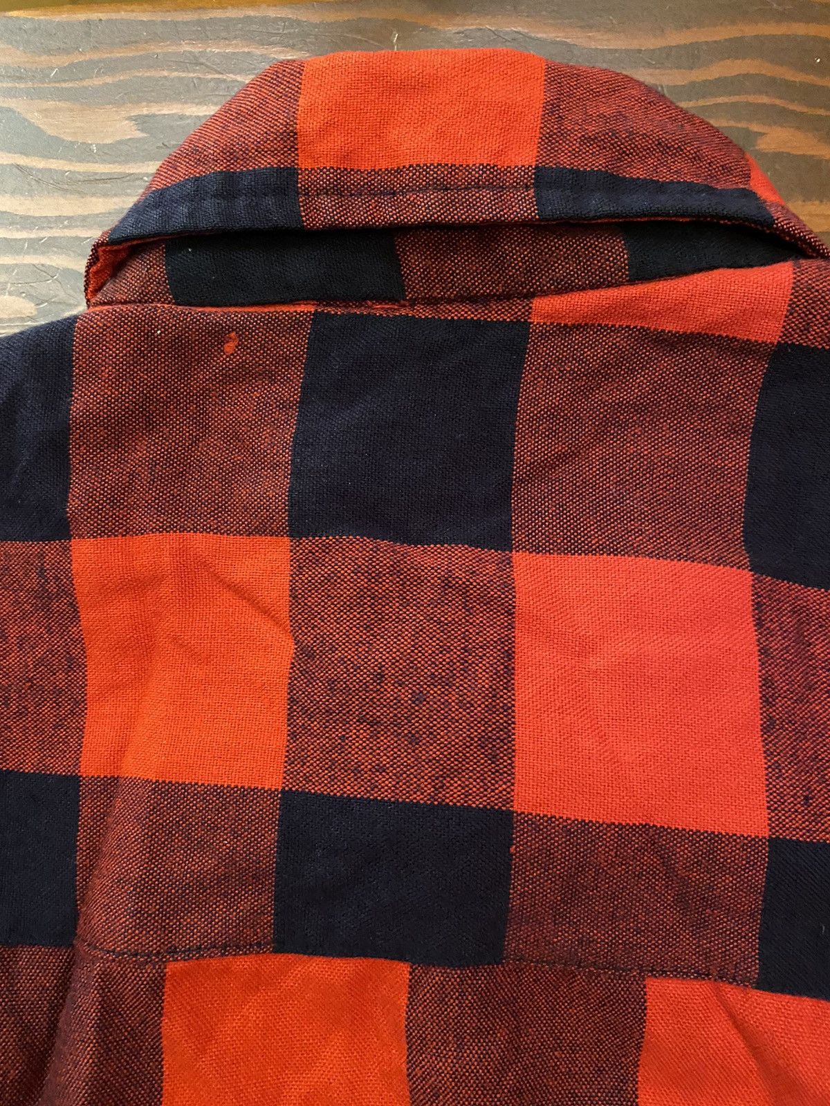 Flannel Vintage 80’s Buffalo Plaid Quilted Lined Shirt Jacket Size US M / EU 48-50 / 2 - 18 Thumbnail