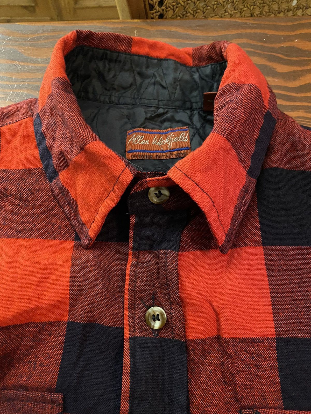 Flannel Vintage 80’s Buffalo Plaid Quilted Lined Shirt Jacket Size US M / EU 48-50 / 2 - 11 Thumbnail