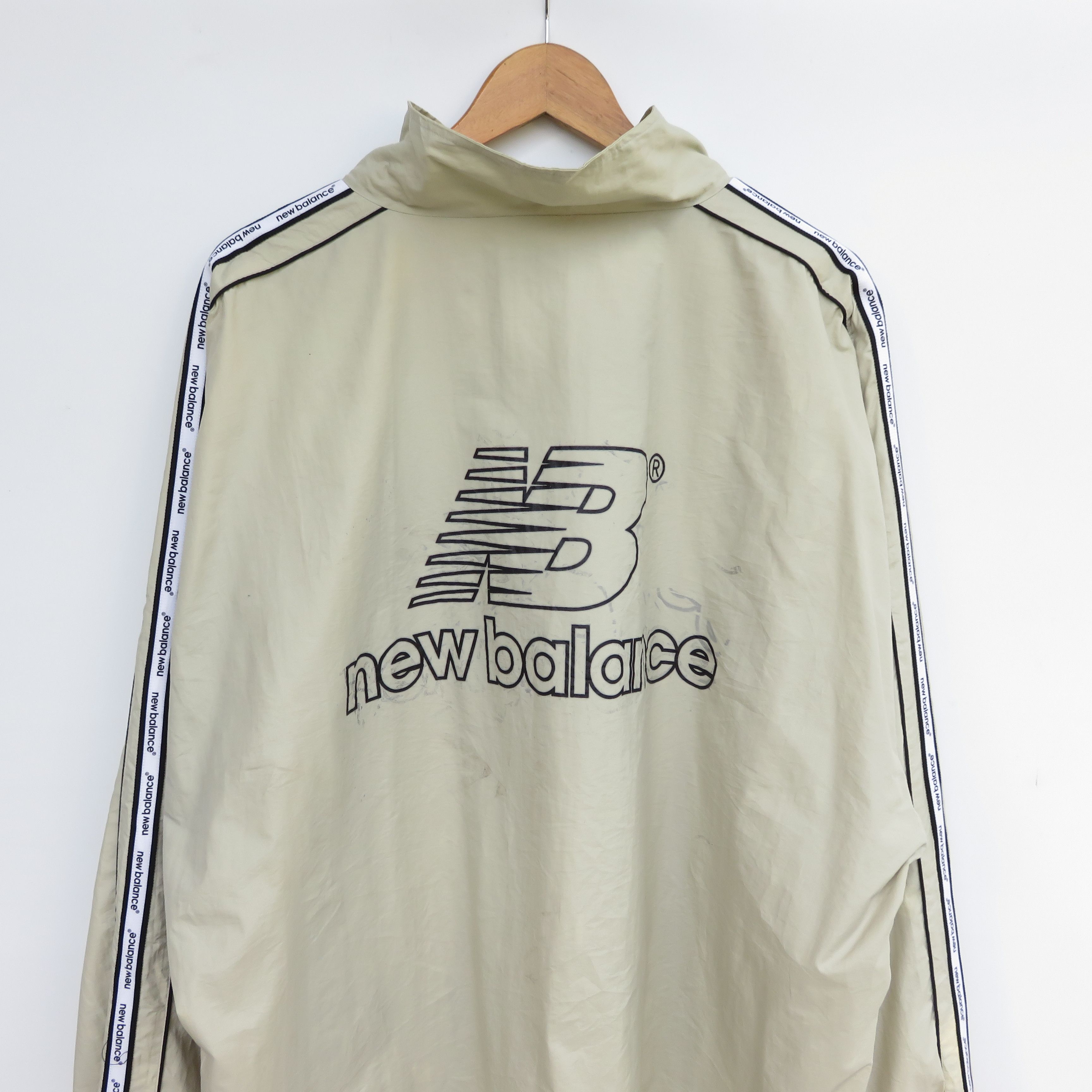 New Balance New Balance Big Logo Side Tape Oversize Jacket Size US XXL / EU 58 / 5 - 2 Thumbnail