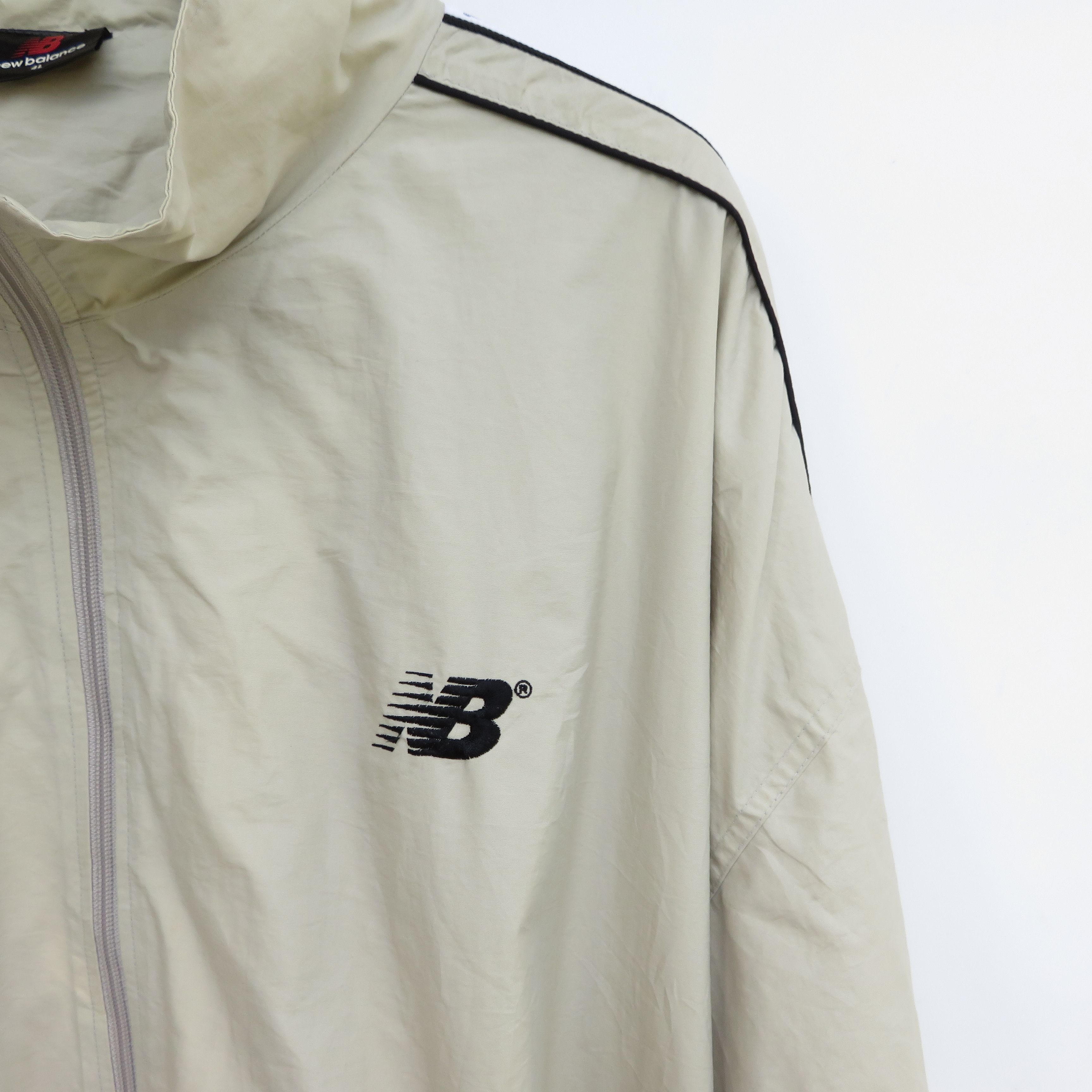 New Balance New Balance Big Logo Side Tape Oversize Jacket Size US XXL / EU 58 / 5 - 6 Thumbnail