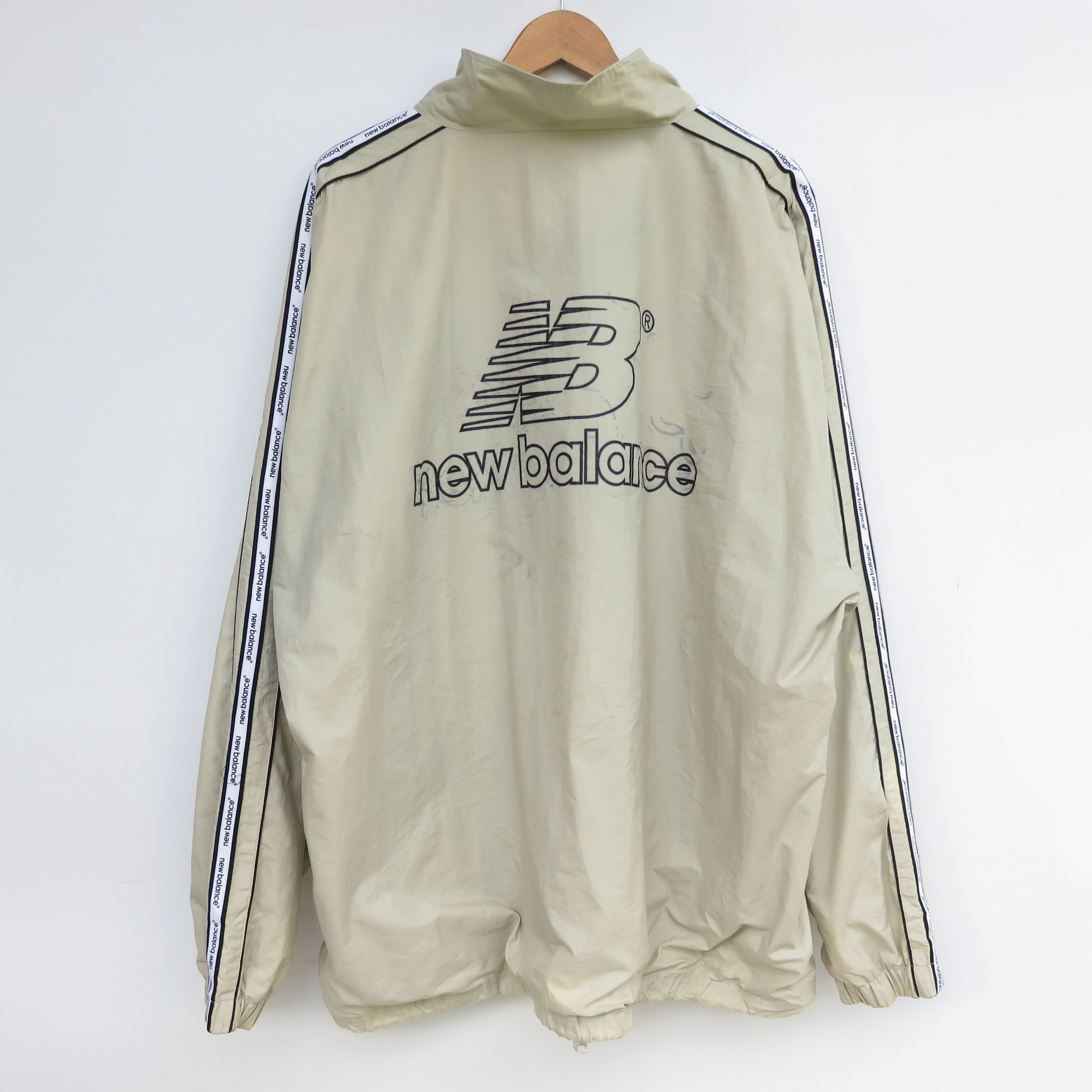 New Balance New Balance Big Logo Side Tape Oversize Jacket Size US XXL / EU 58 / 5 - 1 Thumbnail