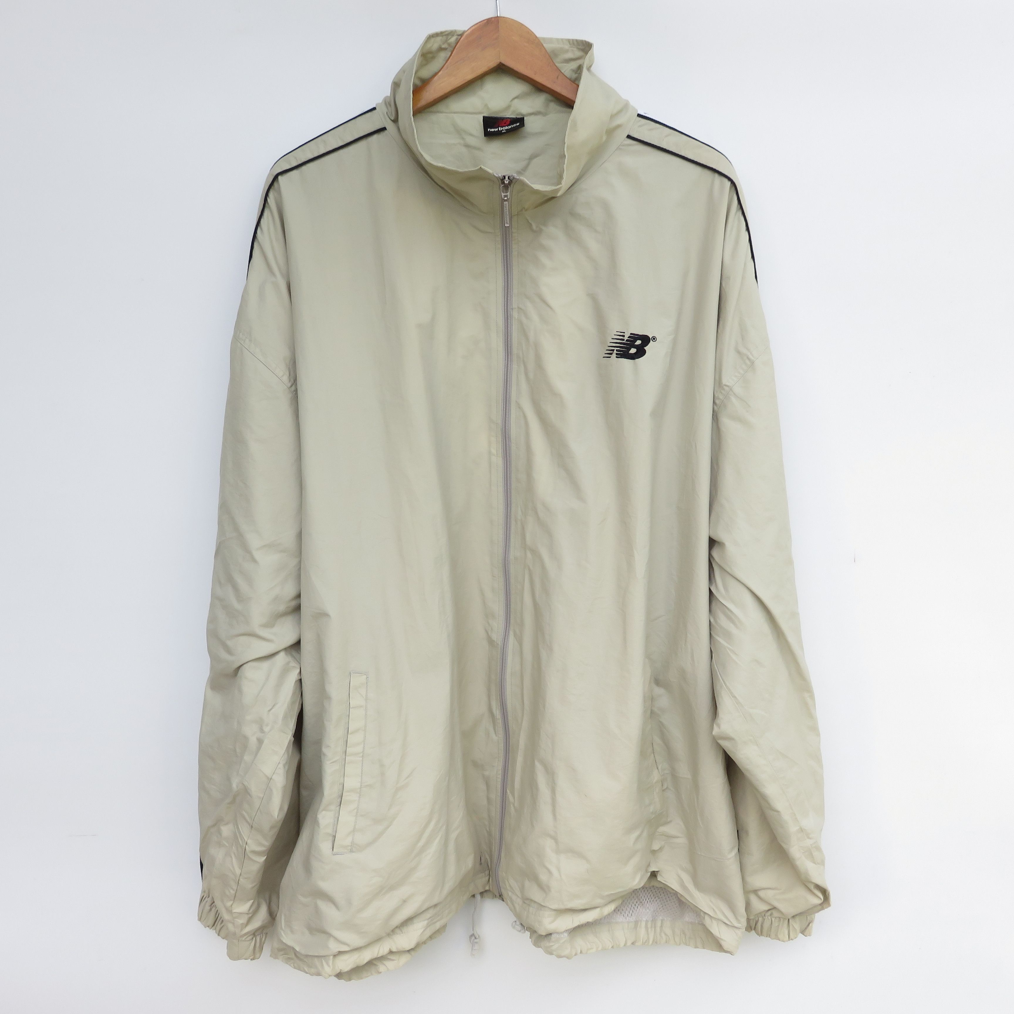 New Balance New Balance Big Logo Side Tape Oversize Jacket Size US XXL / EU 58 / 5 - 5 Thumbnail