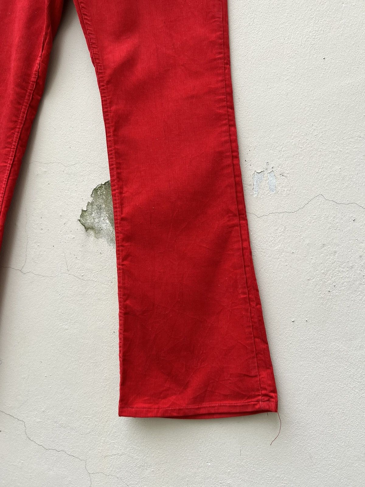 Levi's Vintage 70s Levi’s 646 Red Corduroy Flare Jeans Size US 31 - 12 Thumbnail