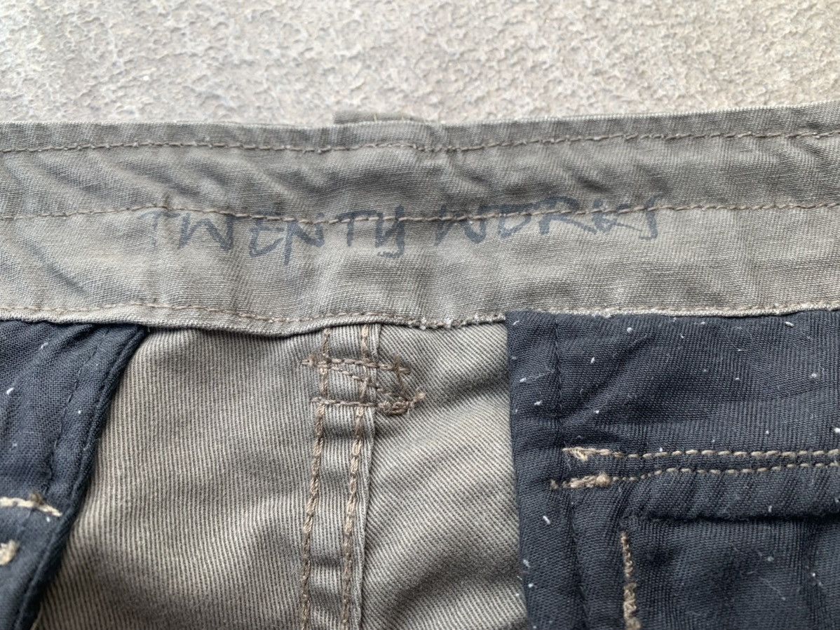 Japanese Brand Twenty Works Cargo Pants Size US 34 / EU 50 - 12 Thumbnail