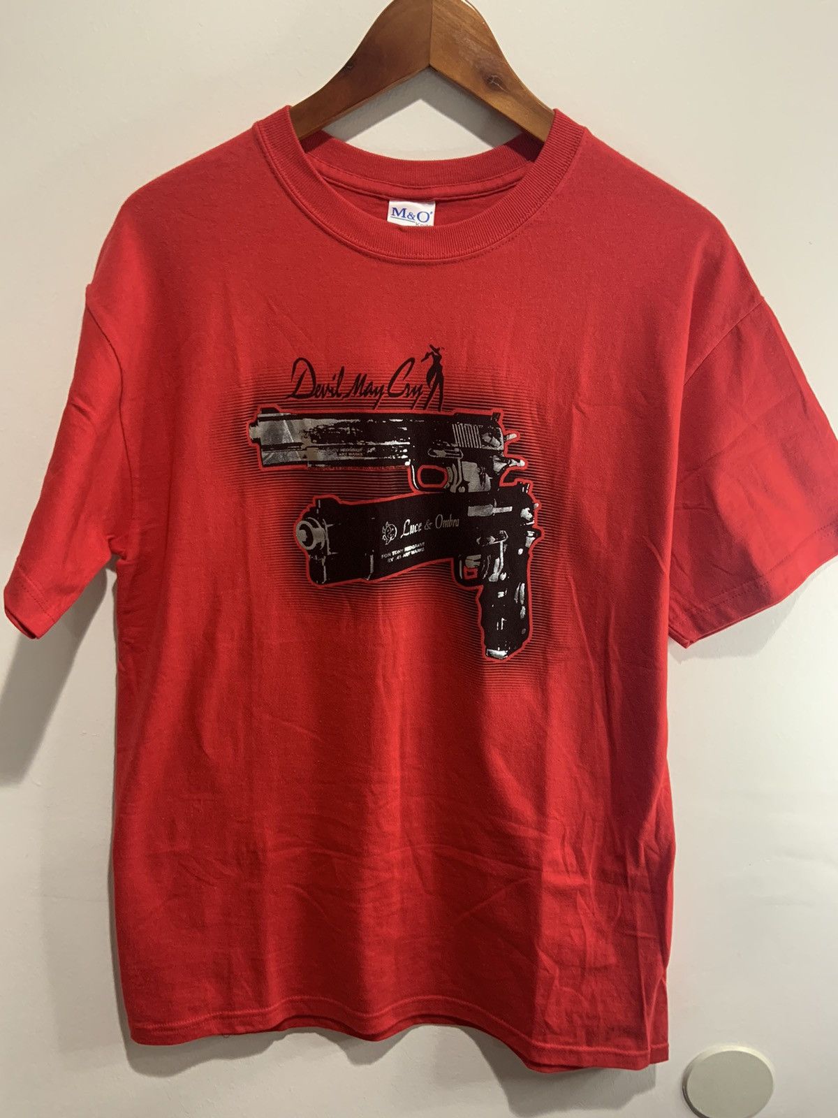 Pre-owned Vintage Devil May Cry Tee In Red