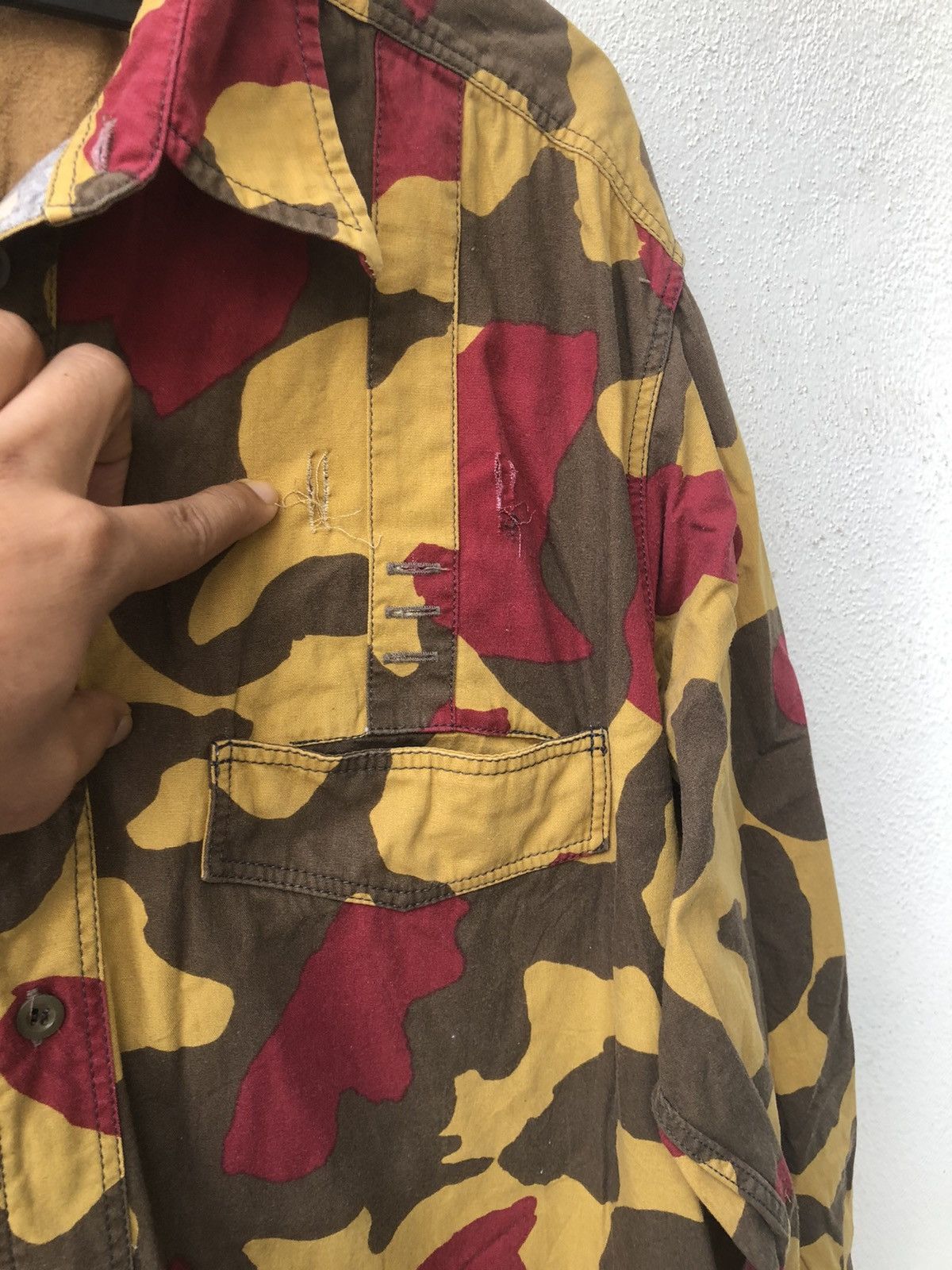 Nigel Cabourn ✅SUMMER SALE🔥 Camouflage Shirt Nigel Cabourn Vintage 2 Size US L / EU 52-54 / 3 - 5 Thumbnail