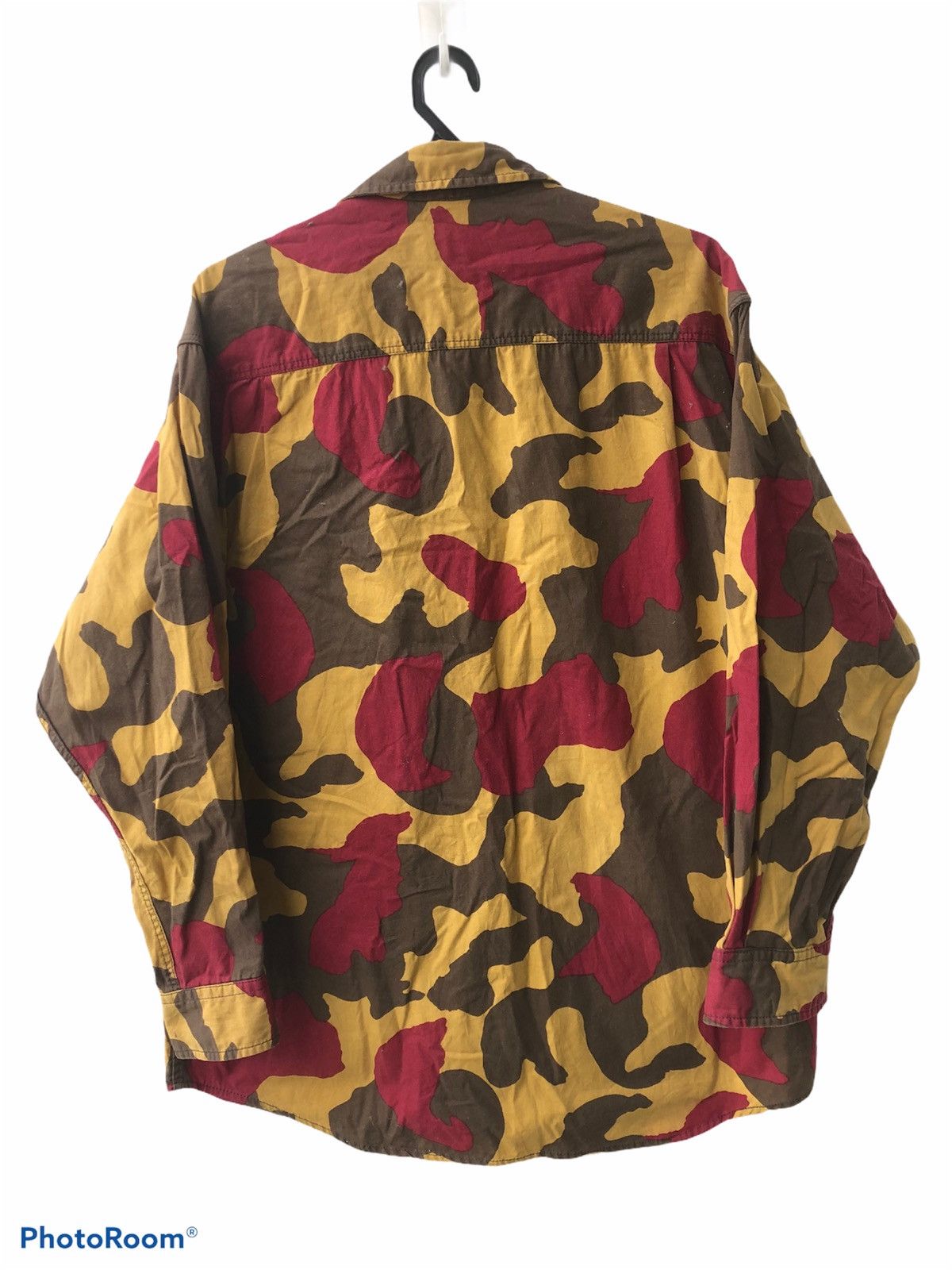 Nigel Cabourn ✅SUMMER SALE🔥 Camouflage Shirt Nigel Cabourn Vintage 2 Size US L / EU 52-54 / 3 - 3 Thumbnail