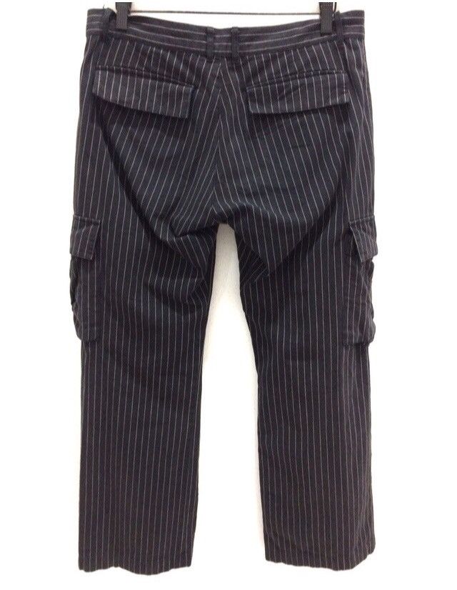 Katharine Hamnett London Katharine Hamnett Striped Design Trousers Cargo Pant Size US 32 / EU 48 - 5 Thumbnail