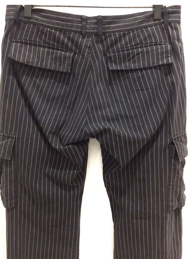 Katharine Hamnett London Katharine Hamnett Striped Design Trousers Cargo Pant Size US 32 / EU 48 - 6 Thumbnail
