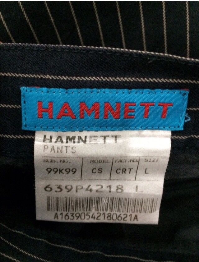 Katharine Hamnett London Katharine Hamnett Striped Design Trousers Cargo Pant Size US 32 / EU 48 - 7 Thumbnail