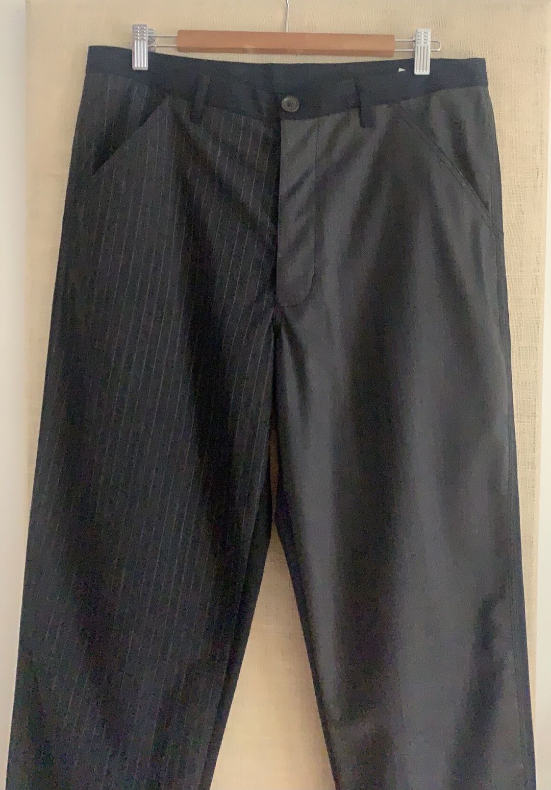 Comme des Garcons × Junya Watanabe NWOT CDG SHIRT contrast fabric block wool chore Pants Size US 36 / EU 52 - 2 Thumbnail