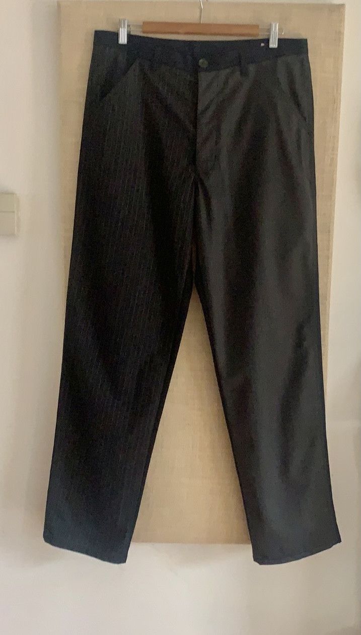 Comme des Garcons × Junya Watanabe NWOT CDG SHIRT contrast fabric block wool chore Pants Size US 36 / EU 52 - 1 Thumbnail