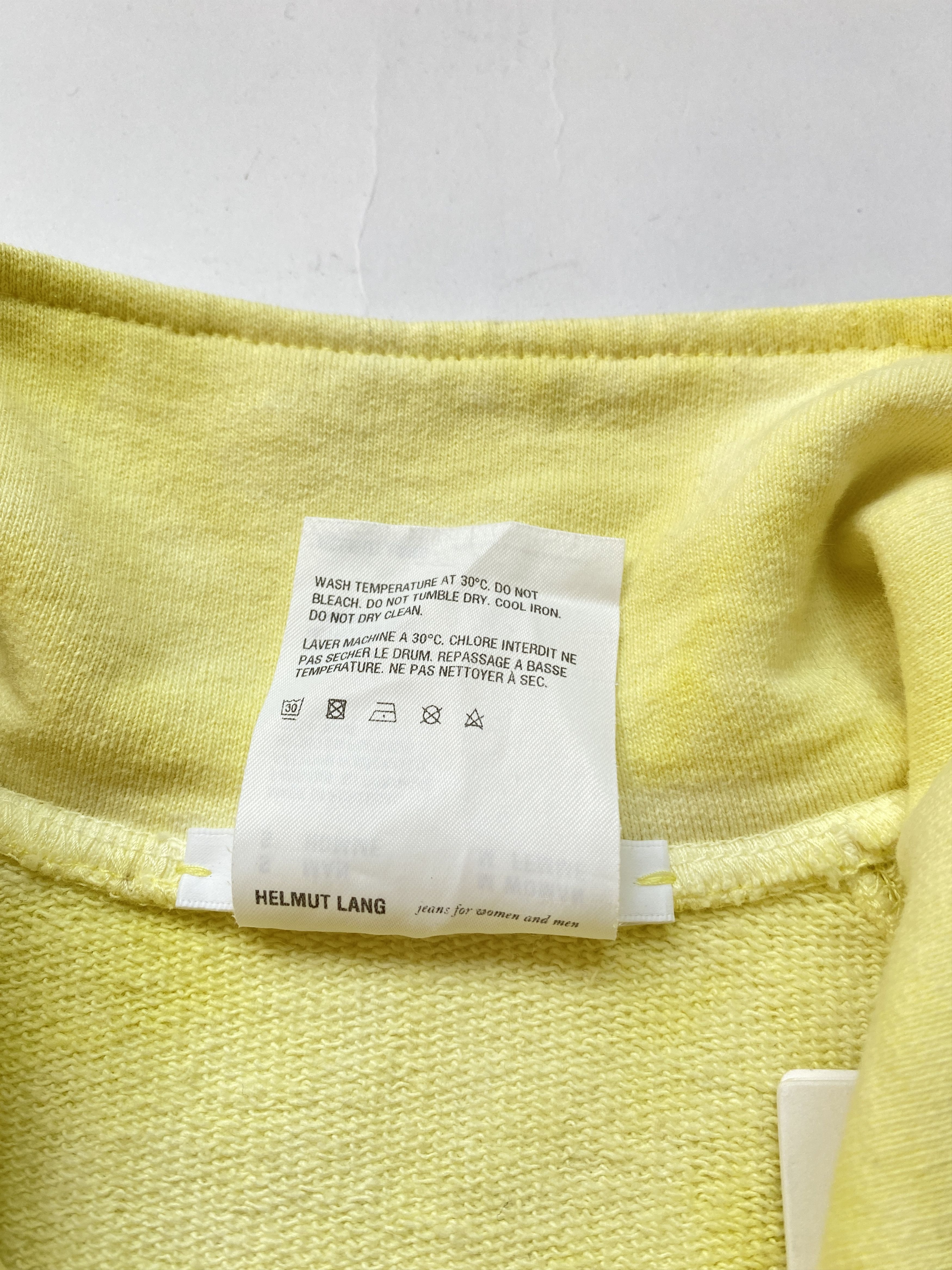 Helmut Lang ⚡️QUICK SALE⚡️Helmut Lang Yellow Camo Sweater Size US S / EU 44-46 / 1 - 5 Thumbnail