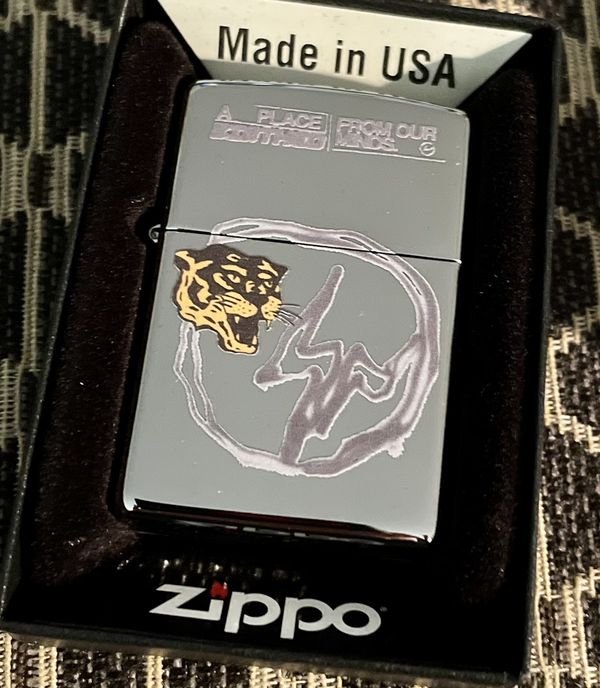 Travis Scott CACTUS JACK FOR FRAGMENT FROM OUR MINDS ZIPPO | Grailed