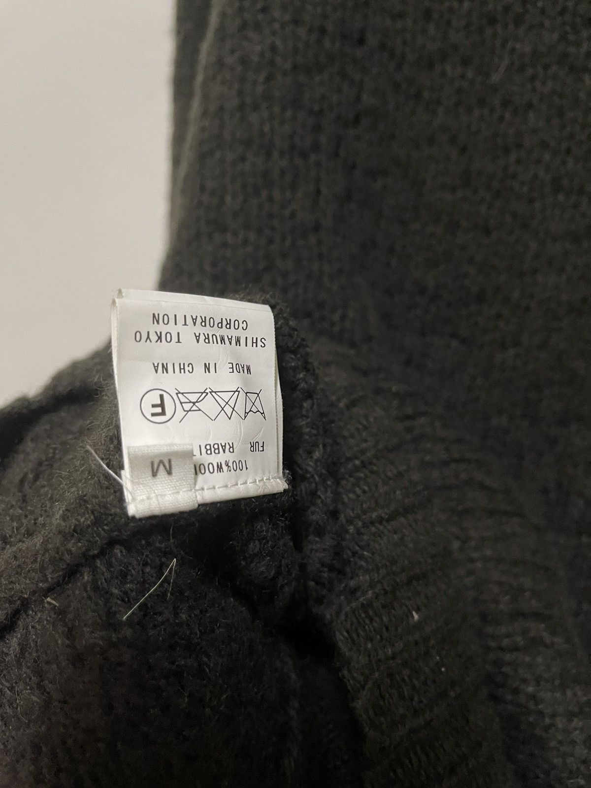 0 × Japanese Brand Shimamura Tokyo Wool Sweater Rabbit Fur Hoodie Size US M / EU 48-50 / 2 - 15 Thumbnail