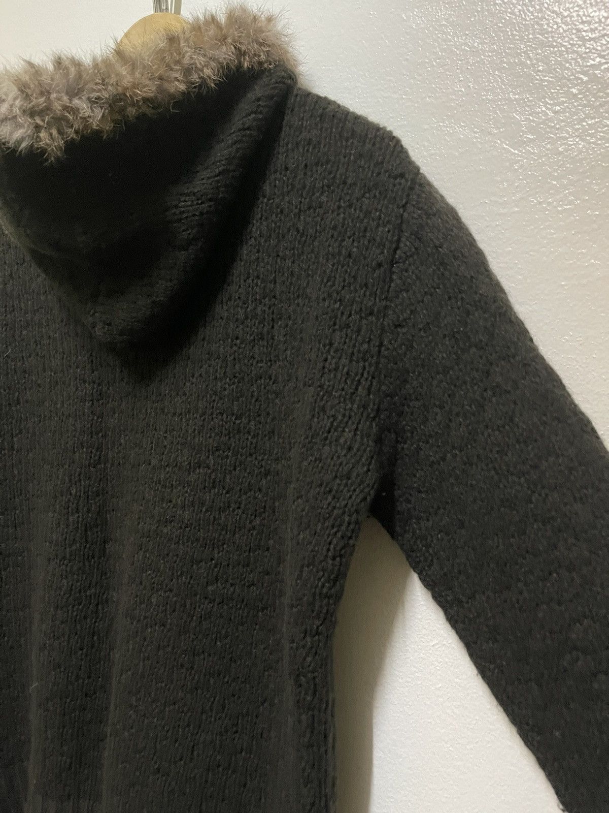 0 × Japanese Brand Shimamura Tokyo Wool Sweater Rabbit Fur Hoodie Size US M / EU 48-50 / 2 - 12 Thumbnail