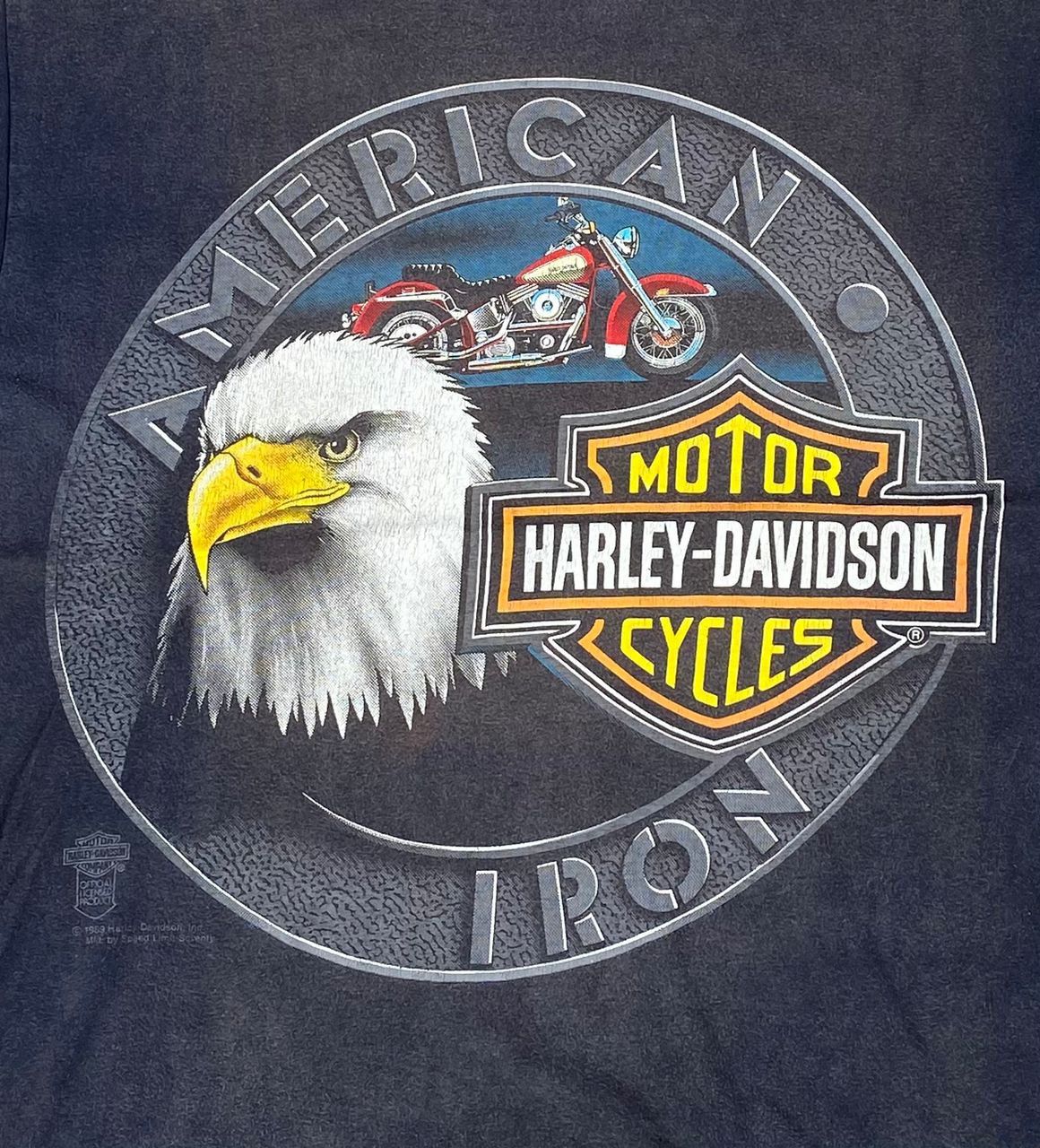 Harley Davidson × Vintage vintage tee D 35 harley davidson Size US L / EU 52-54 / 3 - 2 Thumbnail