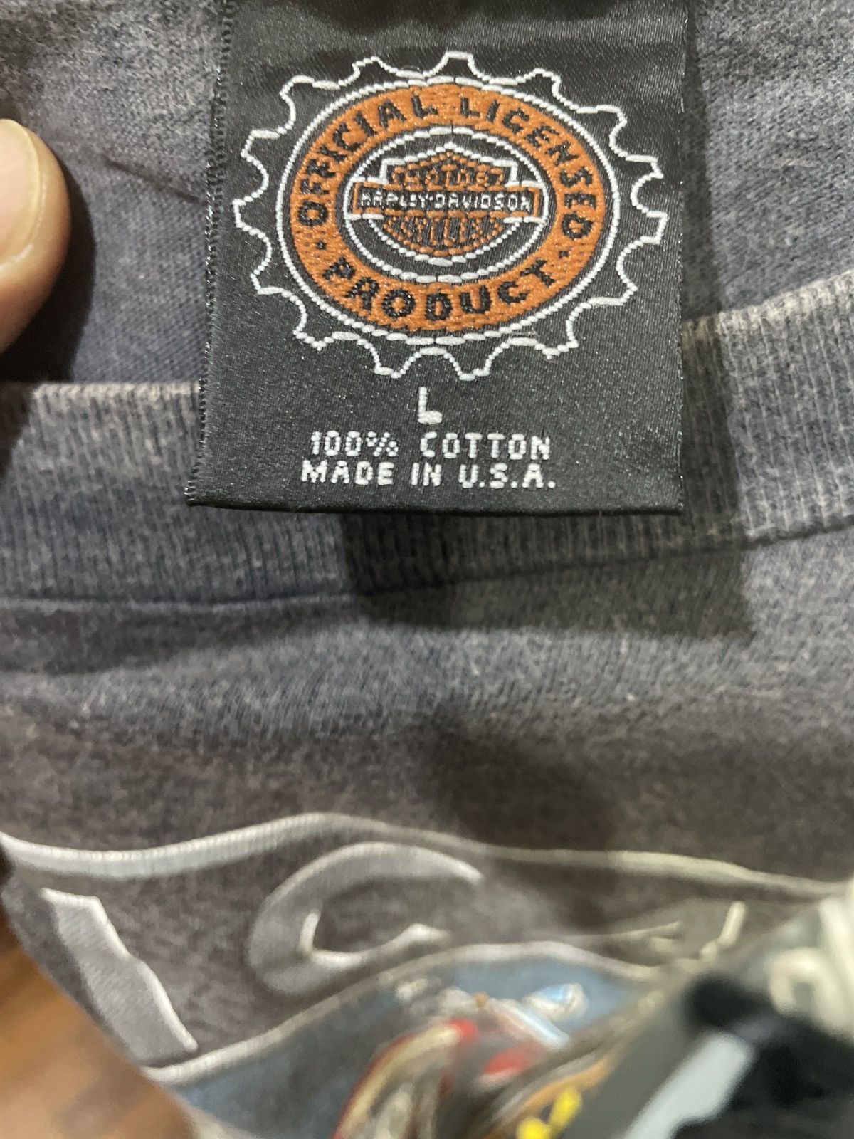 Harley Davidson × Vintage vintage tee D 35 harley davidson Size US L / EU 52-54 / 3 - 5 Thumbnail