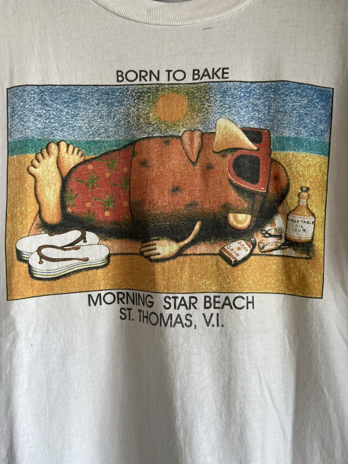 Vintage Born to bake ft11 Size US XL / EU 56 / 4 - 2 Thumbnail