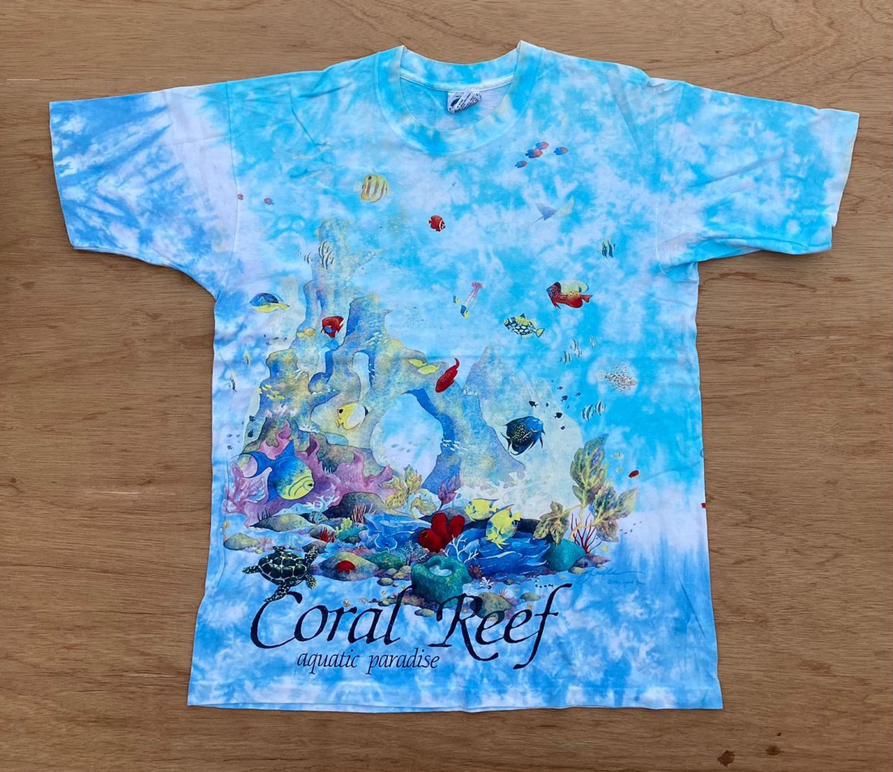 Liquid Blue × Vintage vintage tee D - 21 coral fullprinted habitat Size US L / EU 52-54 / 3 - 1 Thumbnail