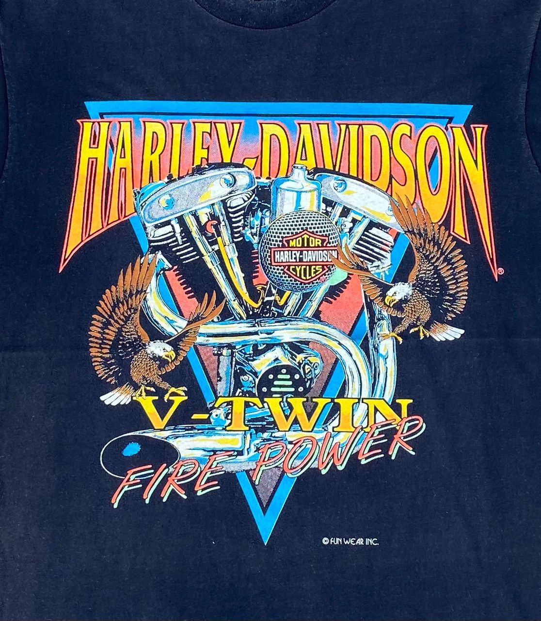 Harley Davidson × Vintage vintage tee D 35 harley davidson Size US XL / EU 56 / 4 - 2 Thumbnail