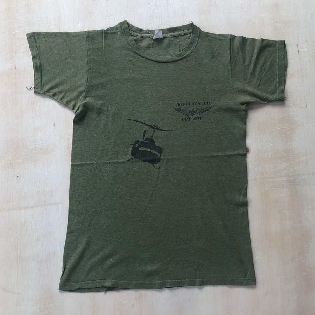 Vintage vintage tee army C5 Size US S / EU 44-46 / 1 - 1 Thumbnail