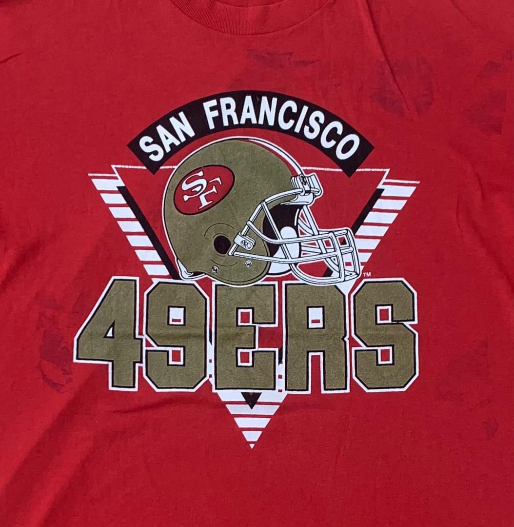 NFL × Vintage vintage tee D - 28 SAN FRANCISCO 49ERS Size US XL / EU 56 / 4 - 2 Thumbnail
