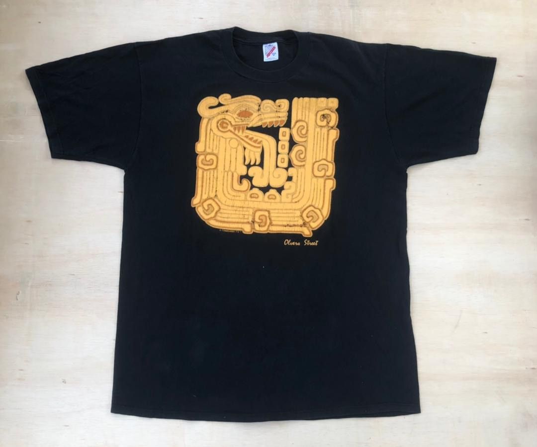 image of Jerzees x Made In USA Vintage Tee C9 in Black, Men's (Size XL)