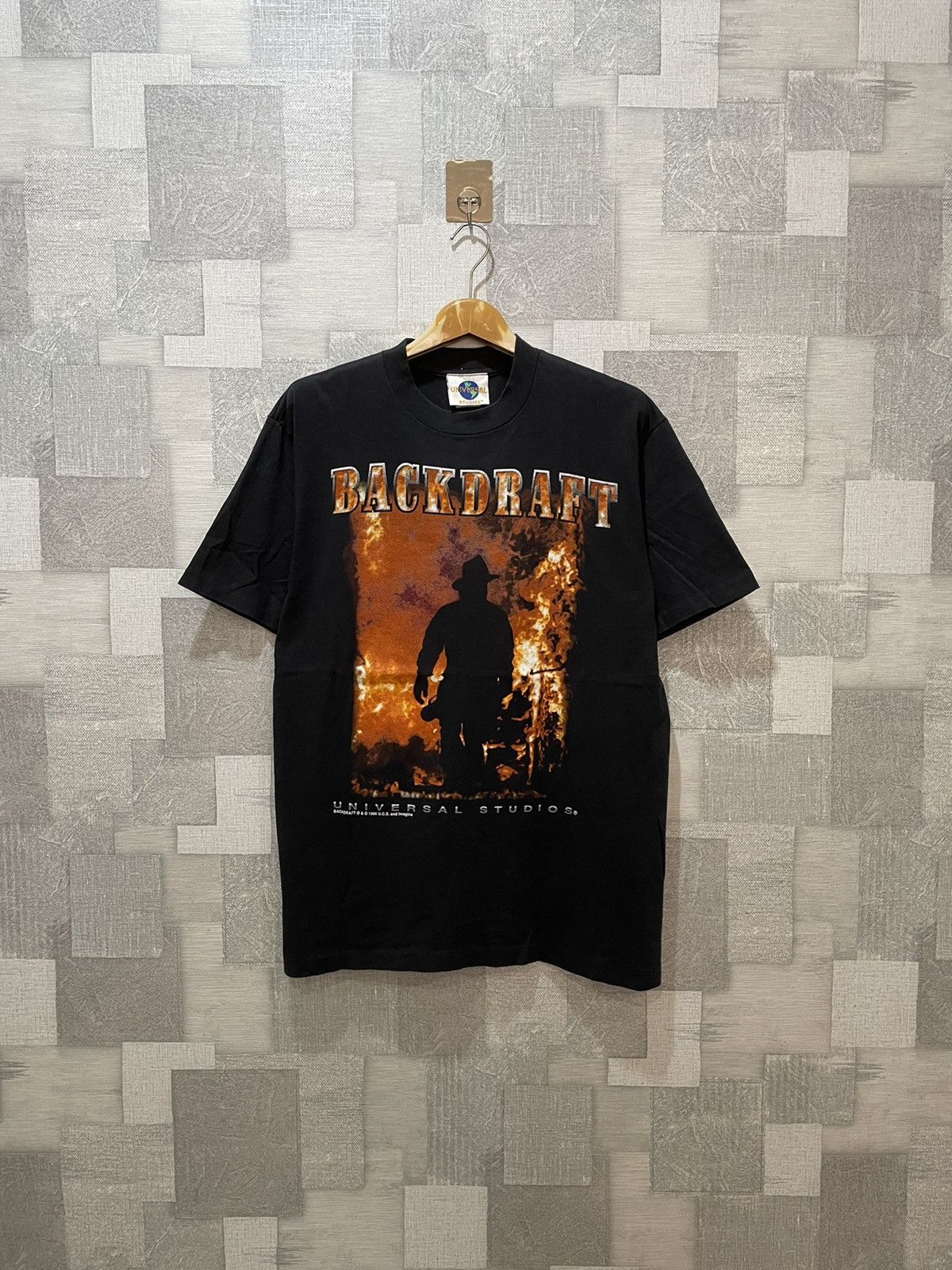 Universal Studios × Vintage BACKDRAFT movie promo 90s Size US L / EU 52-54 / 3 - 1 Thumbnail