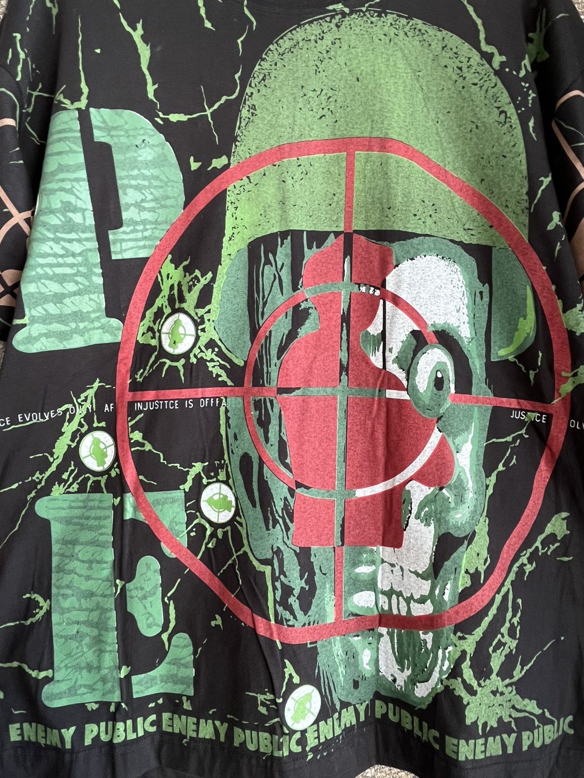 Band Tees × Vintage Public Enemy ft11 Size US L / EU 52-54 / 3 - 2 Thumbnail