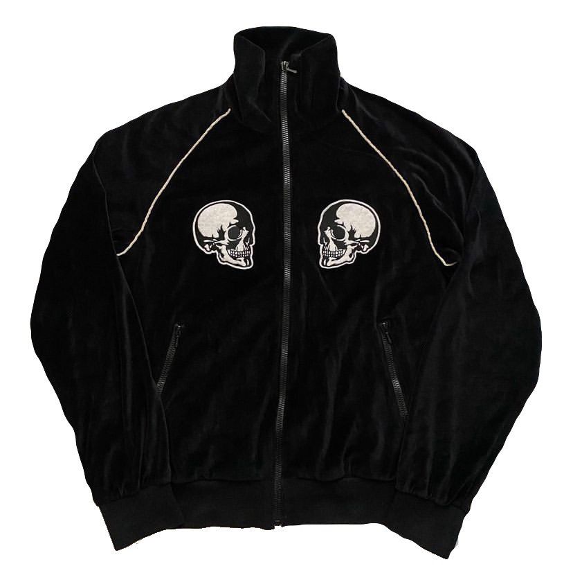 Number (N)ine Number nine velour skull track jacket size 4 archive 