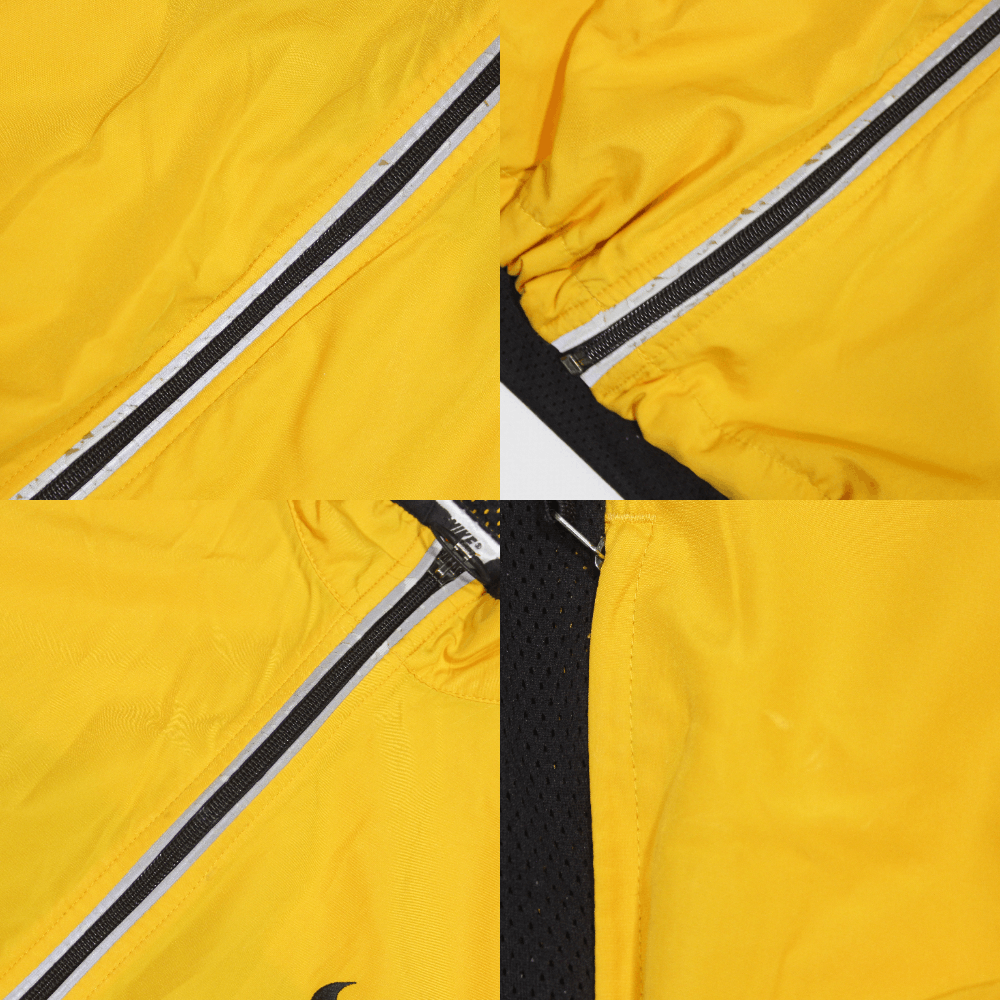 Nike 90S Swoosh Logo Yellow Sport Vest Size US M / EU 48-50 / 2 - 5 Thumbnail