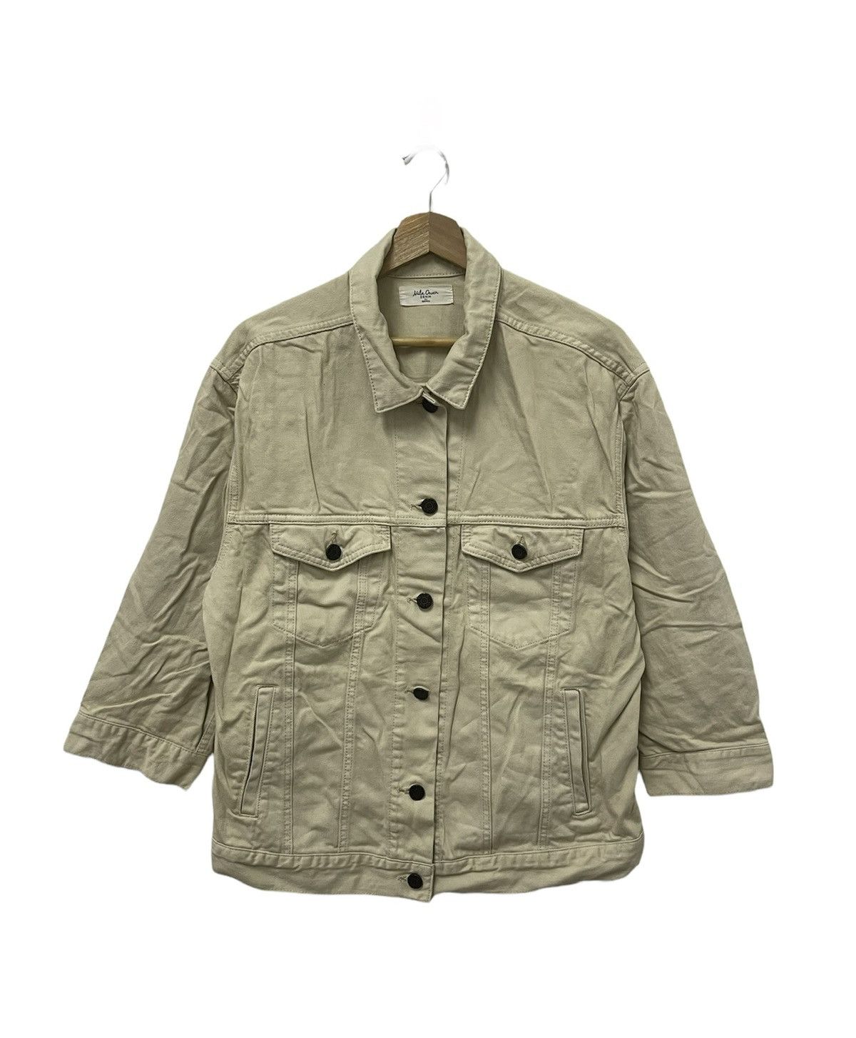 Edwin × Vintage Vintage Mila Owen By Edwin Denim Trucker Jacket Size US M / EU 48-50 / 2 - 1 Thumbnail