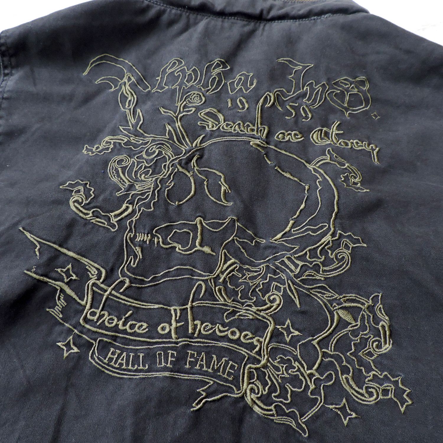 Alpha Industries 'Death or Glory, Choice of Heroes' M65 Skull Jacket Size US XL / EU 56 / 4 - 8 Thumbnail