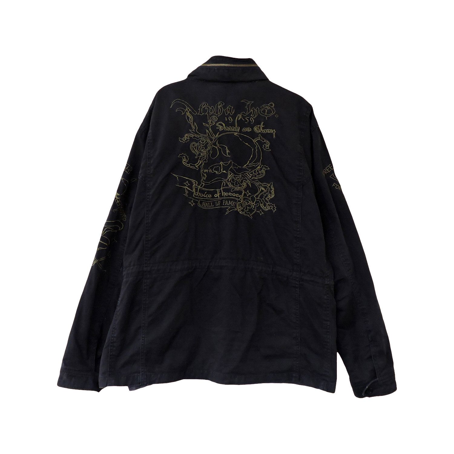 Alpha Industries 'Death or Glory, Choice of Heroes' M65 Skull Jacket Size US XL / EU 56 / 4 - 1 Thumbnail