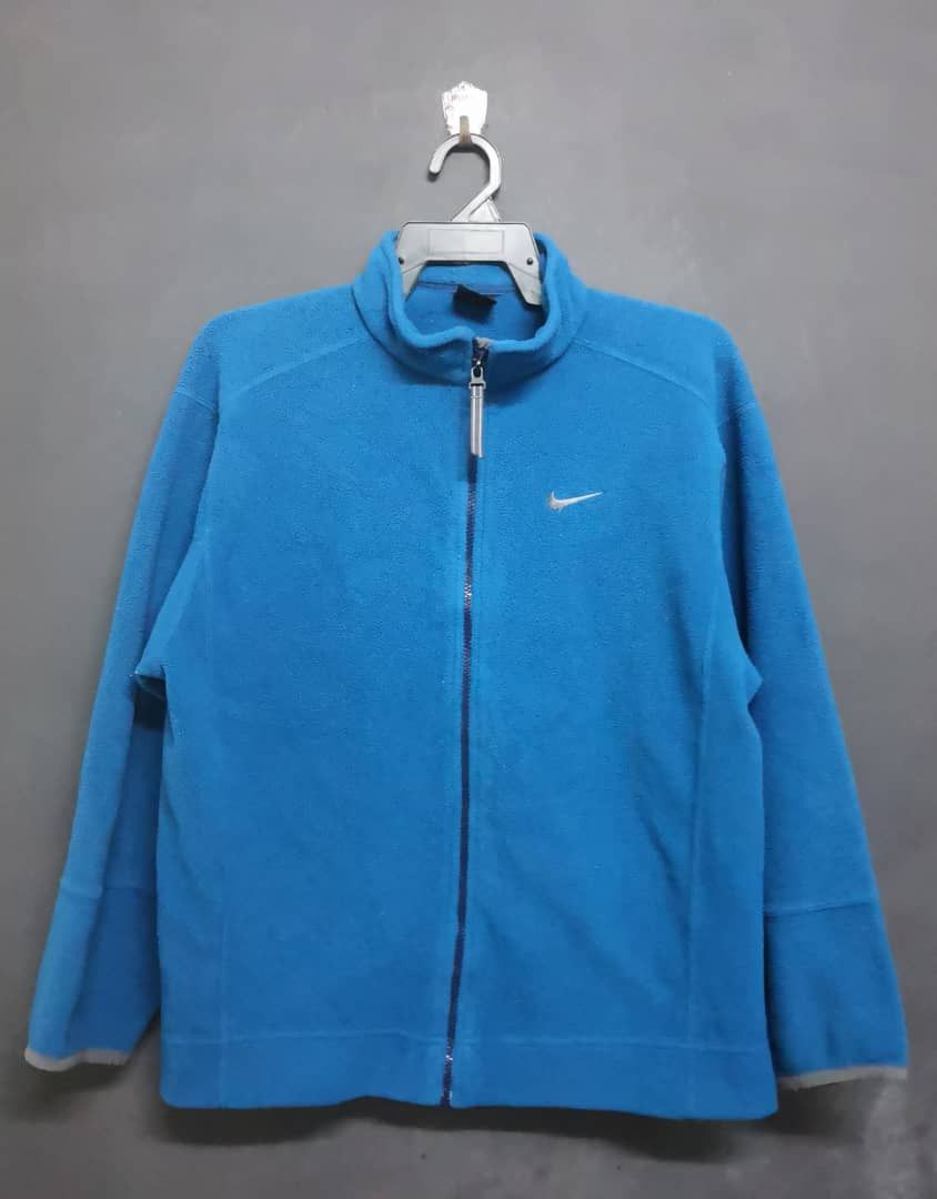 Vintage Nike Fleece Zip Up Sweater