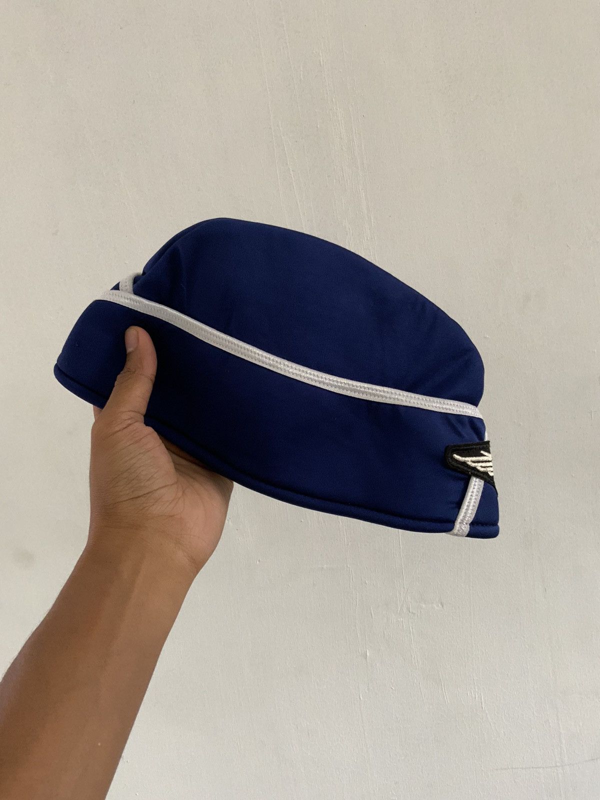 Hat Club Vintage Navy Ship Captain Embroidery Hat Size ONE SIZE - 7 Thumbnail
