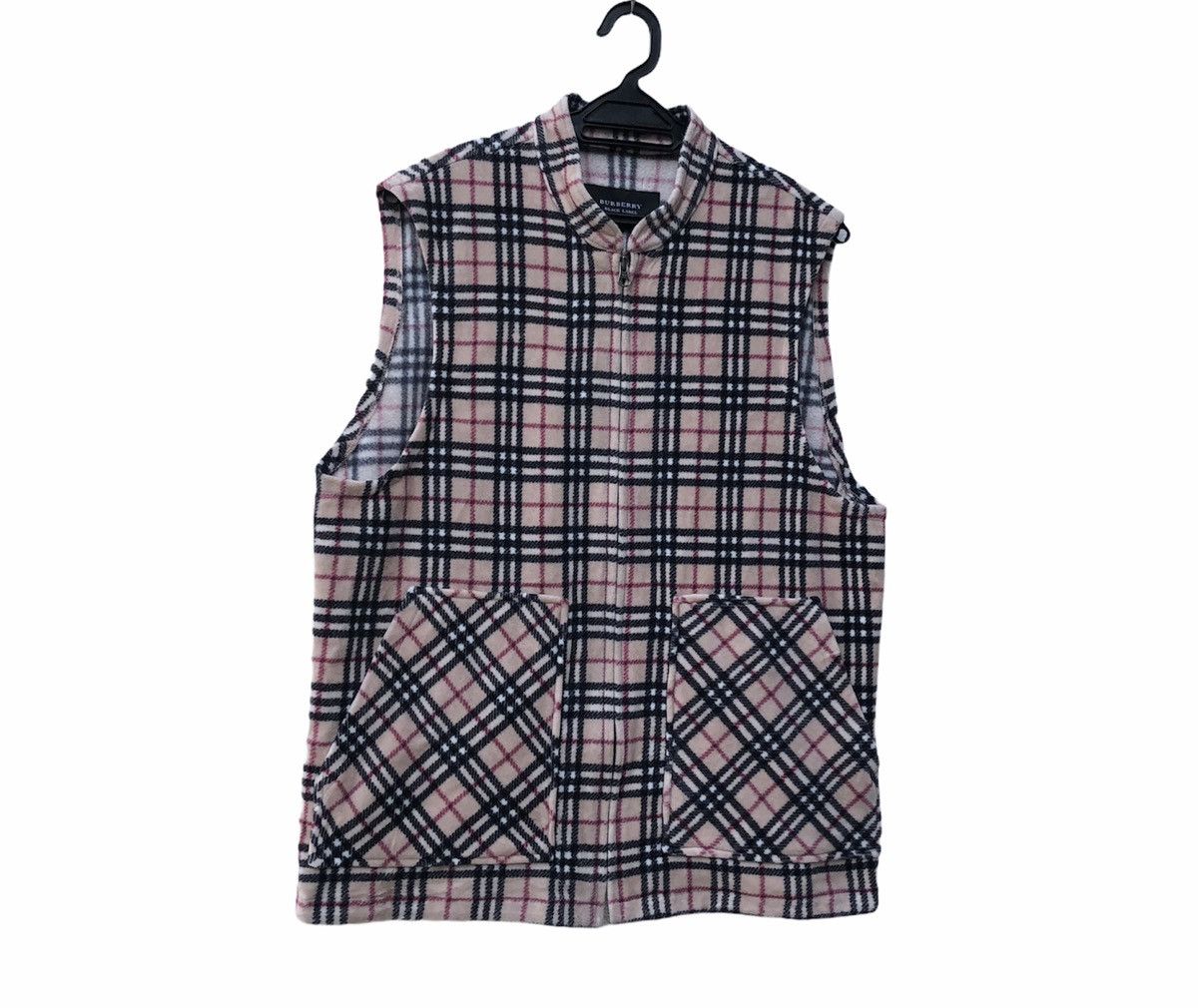 Burberry Burberry Novacheck Fleece Gilet Vest Jacket Size US M / EU 48-50 / 2 - 2 Thumbnail