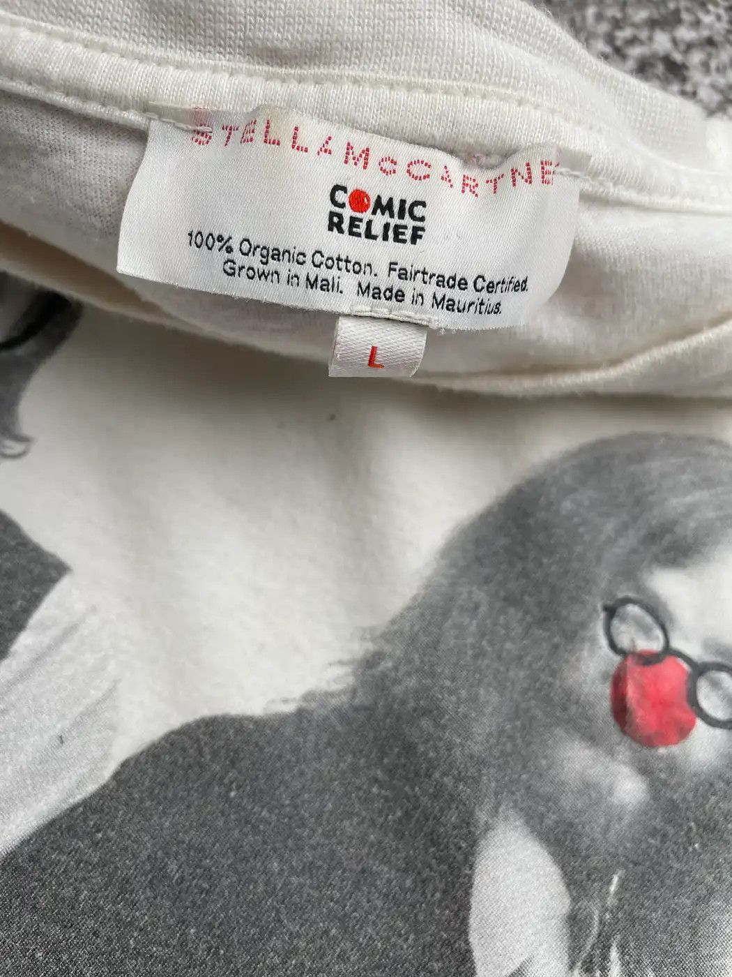 Stella McCartney Stella McCartney Comic Relier Vintage T-Shirt Size US L / EU 52-54 / 3 - 6 Thumbnail