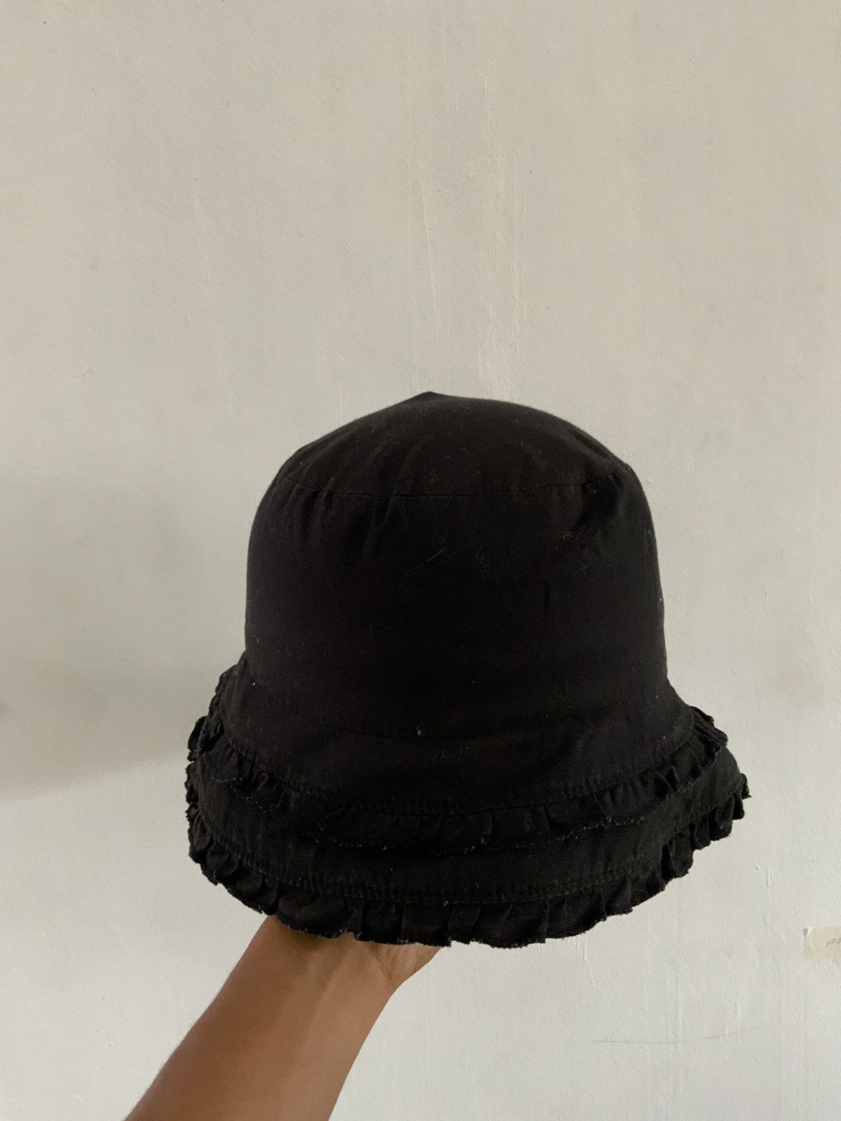 Japanese Brand Distressed Na Mi Ka Design Japan Bucket Hat Size ONE SIZE - 3 Thumbnail