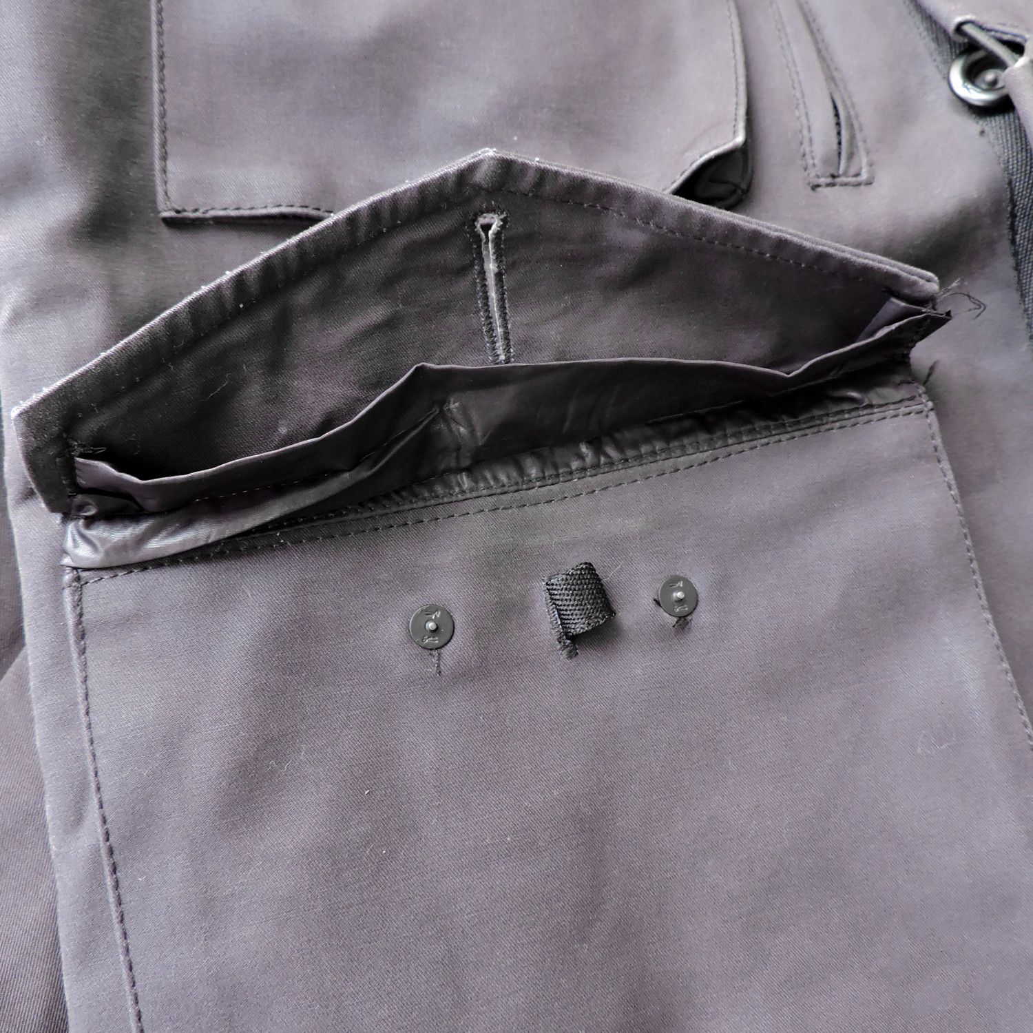 DENHAM Denham Mac Station Mackintosh Divesuit Military Jacket Size US S / EU 44-46 / 1 - 22 Thumbnail