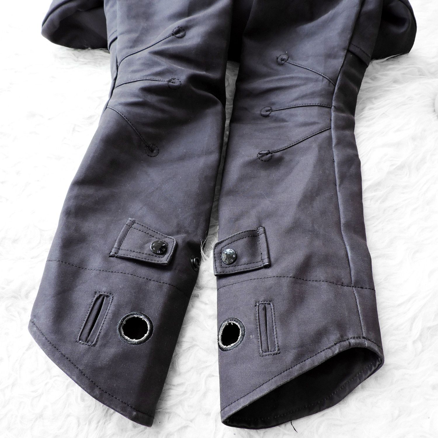 DENHAM Denham Mac Station Mackintosh Divesuit Military Jacket Size US S / EU 44-46 / 1 - 19 Thumbnail