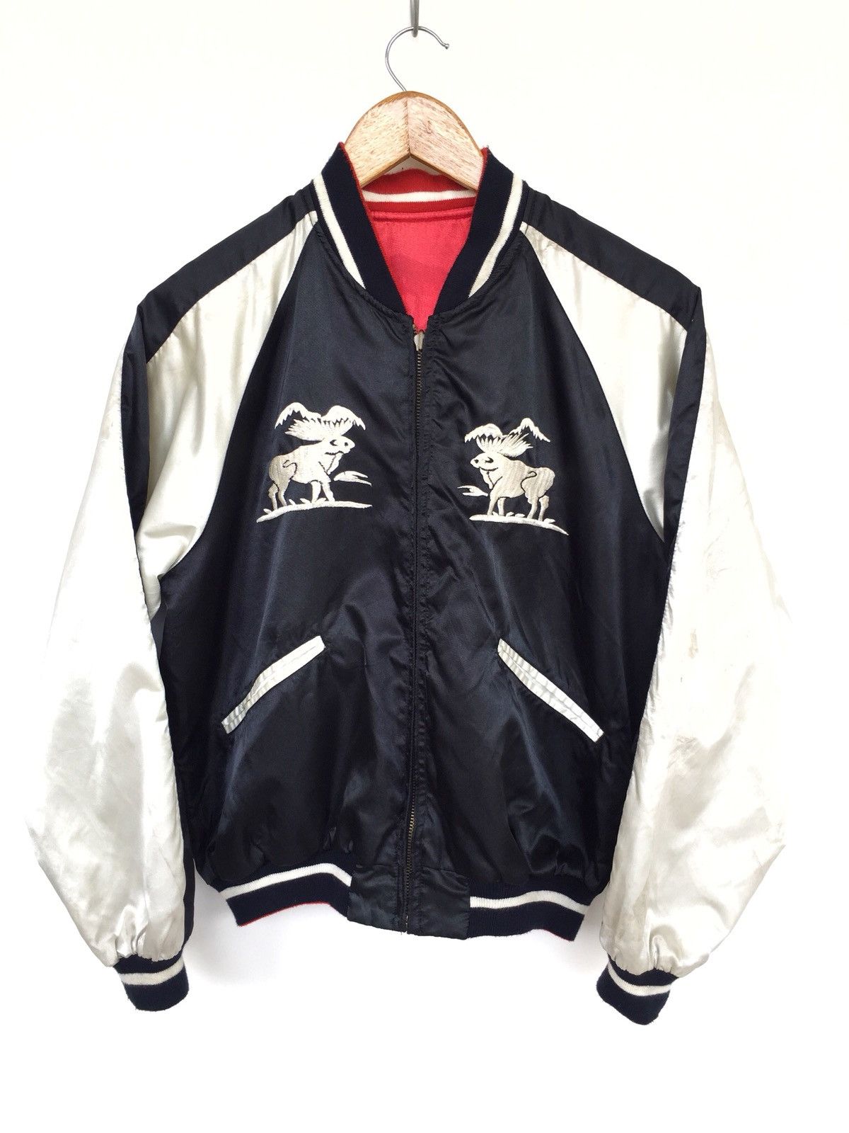 Tailor Toyo RARE🔥Honolulu Alaska Multicolor 2 Side Sukajan Jacket Size US M / EU 48-50 / 2 - 2 Thumbnail