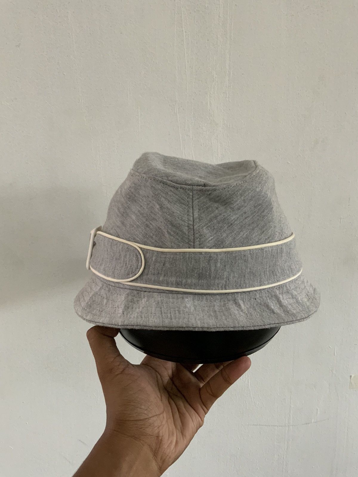 Japanese Brand Vintage Adjustable Grey Retro Hat Size ONE SIZE - 3 Thumbnail