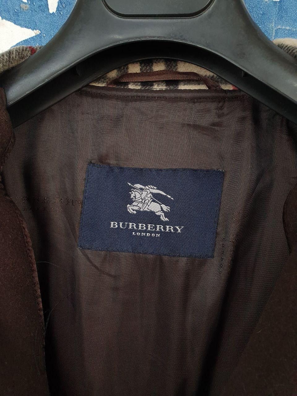 Burberry × Burberry Prorsum × Vintage Vintage BURBERRY Duffle Wool Hooded Coat Size M / US 6-8 / IT 42-44 - 9 Thumbnail