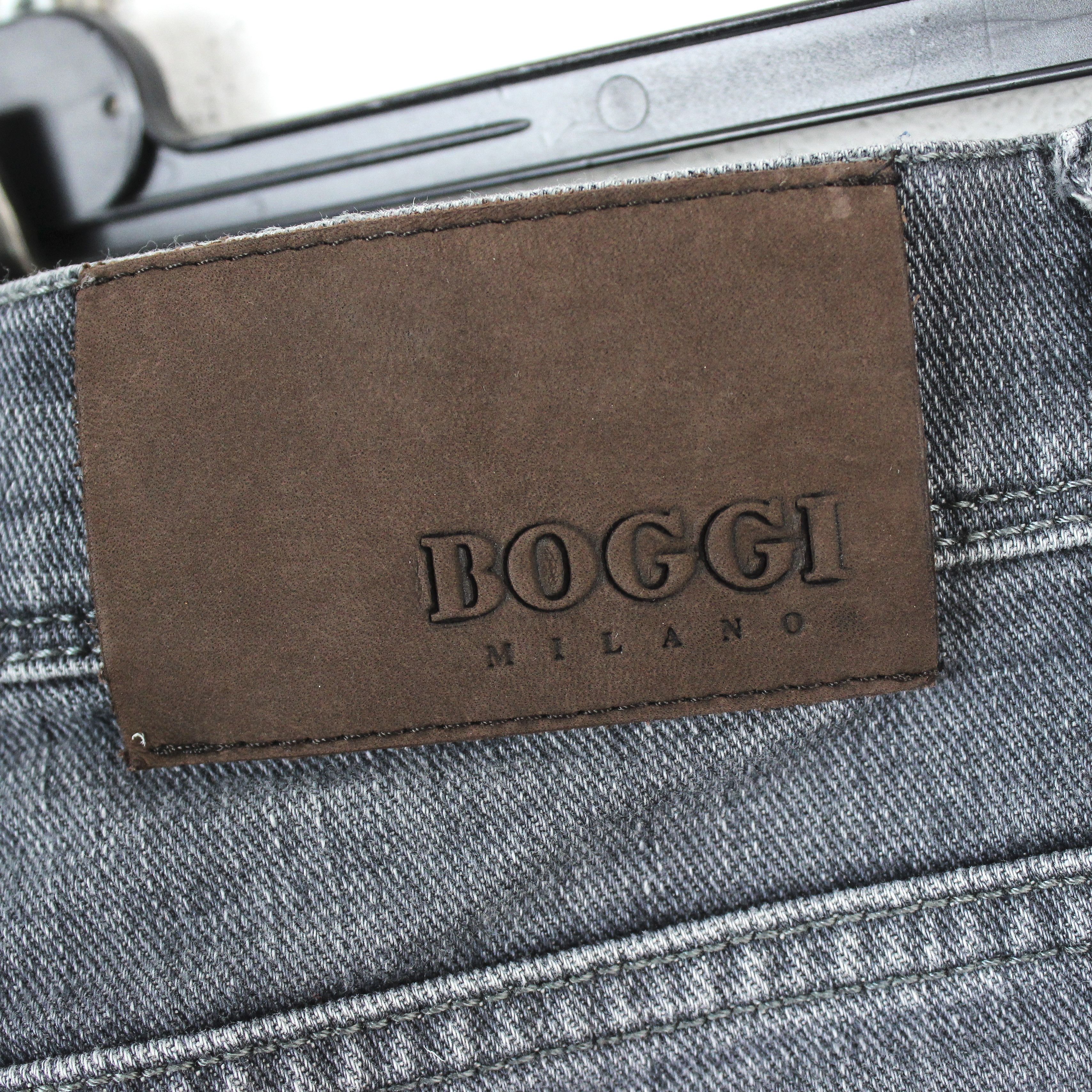 Boggi Milano Manuel W31 L34 Slim Made in Italy Jeans Denim Pants Size US 31 - 4 Thumbnail